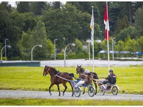 File photo of Fraser Downs Racetrack.