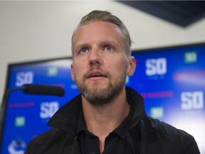 Alex Edler made it clear on Thursday that he intends to play again next season, and his hope is to remain with the Vancouver Canucks.