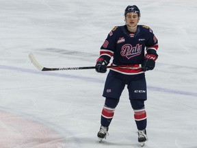 The Regina Pats' Connor Bedard, above, is mourning the loss of his grandfather, Garth Bedard, who was killed Tuesday in a car accident near Sicamous, B.C.