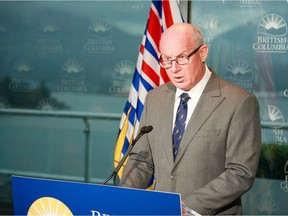 B.C.'s Solicitor General Mike Farnworth says the government is moving forward to make changes to the Motor Vehicle Act that will allow ICBC to deny a driver's licence or vehicle licence to anyone with outstanding fines handed out under the Emergency Program Act and COVID-19 Related Measures Act.