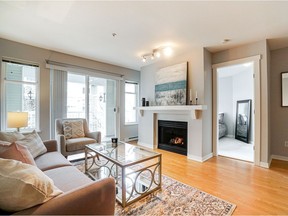 This two-bedroom Coquitlam condo was listed for $529,900 and sold for $544,000.