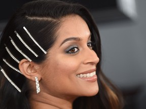 Lilly Singh arrives for the 61st Annual Grammy Awards on in Los Angeles.