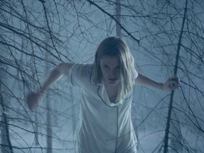 Grey (Lauren Beatty) enjoys a midnight stroll in the new Canadian-made horror movie Bloodthirsty, which comes to VOD May 21.