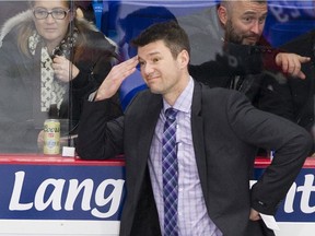 Coach Michael Dyck's Vancouver Giants dropped a 2-1 decision to the Kamloops Blazers Wednesday in Kamloops. It was the first of four games in five nights for Vancouver.