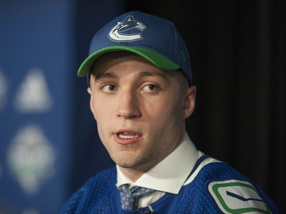 Vancouver Canucks select Ethan Keppen in fourth-round of NHL draft