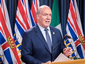 Premier John Horgan.