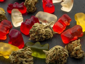 Cannabis edibles, medical marijuana, CBD infused gummies and edible pot.