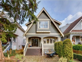 This four-bedroom Kitsilano half duplex was listed for $2,750,000 and sold for $2,700,000.