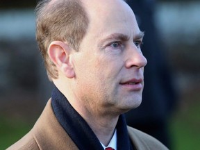 Britain's Prince Edward, Earl of Wessex.