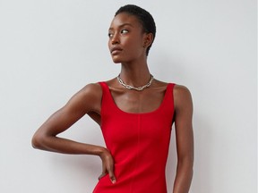 Babaton ‘Simone’ scoop neck tank dress, $128 at Aritzia, aritzia.com.