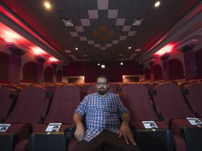 Rahim Manji, proprietor of the family-owned Hollywood 3 theatres in Surrey, south Surrey, Pitt Meadows and Duncan.