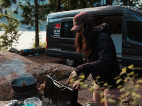 A handout photo of a Karma Camper Van. The vans are sold in Calgary and Richmond.