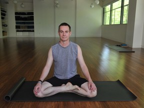 Terry McBride at a Yyoga studio in downtown Vancouver in 2015.