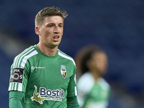 Ryan Gauld of SC Farense looks on during the Liga NOS match between FC Porto and SC Farense at Estadio do Dragao on May 10, 2021 in Porto, Portugal.