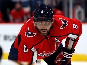 Alex Ovechkin of the Washington Capitals.