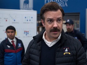 Jason Sudeikis in Ted Lasso.