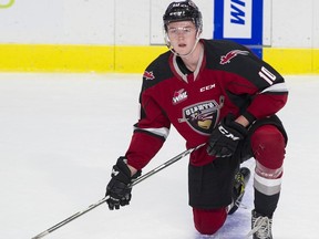 Zack Ostapchuk, 18, is a candidate for this weekend’s NHL Draft. At 6-foot-3 and 198 pounds, he has the speed to separate from defenders and drives the puck to the net like there’s a magnet pulling him in.