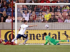 Vancouver Whitecaps forward Brian White scored in his team debut against the Real Salt Lake last month. He'll look to keep his scoring ways going on Saturday against the LA Galaxy.