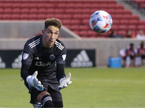 Thomas Hasal (pictured), who will return to the net for the Whitecaps Saturday in the absence of first stringer Max Crepeau, kick-started the Caps’ current unbeaten streak by helping beat the L.A. Galaxy 2-1 back on July 17.
