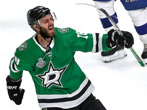 The Dallas Stars dealt Jason Dickinson to the Vancouver Canucks at the July 17 roster freeze, receiving a third-round pick (No. 73) in this year’s entry draft July 24 in return.