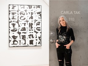 For Vancouver abstract painter Carla Tak, ‘I love and respect galleries, but that way of selling needed to change.’