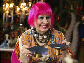 Fashion and textile designer Zandra Rhodes has created a collection with Ikea.