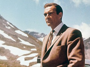 James Bond actor Sean Connery.