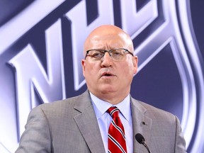 NHL Deputy Commissioner Bill Daly.