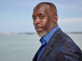 Michael K. Williams is seen in his award show look for the 27th Annual Screen Actors Guild Awards on March 31, 2021 in Miami, Fla.