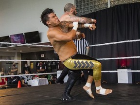 Promoters Chris Parry and Rob Fai's Nation Extreme Wrestling had its first show last Saturday, and has another slotted for Oct. 9.