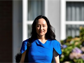 Huawei Technologies Chief Financial Officer Meng Wanzhou leaves her home to attend a court hearing in Vancouver, August 4, 2021.