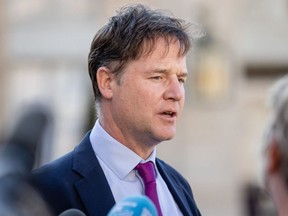 Nick Clegg, vice president of global affairs and communications of Facebook Inc.