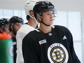 Fabian Lysell is an 18-year-old forward selected 21st overall by the Boston Bruins in the first-round of the 2021 NHL Draft.