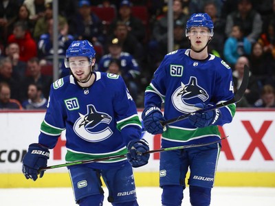 Canucks notebook: Pettersson pitches personality in team dress