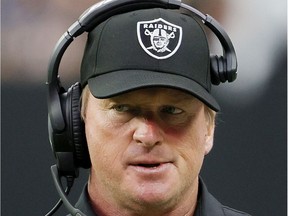 Head coach Jon Gruden of the NFL Las Vegas Raiders stepped down after a published report detailed inflammatory emails in which he made derogatory remarks.