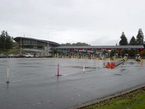 There are precious few Canada-bound vehicles queued up at the Peace Arch border crossing on Wednesday. For Point Roberts Chamber of Commerce president Brian Calder, a key element in the relaxing of COVID travel rules across the border will be what Canada will require for anyone returning home.