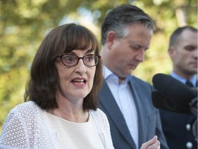 Dr. Patricia Daly with Vancouver Mayor Kennedy Stewart.