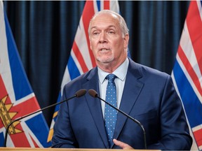 Premier John Horgan announces that starting Sept. 13, 2021, proof of vaccination will be required in B.C. for people attending certain social and recreational settings and events.