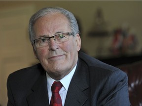 Former B.C. premier Bill Vander Zalm photographed at his home Dec. 9, 2011.