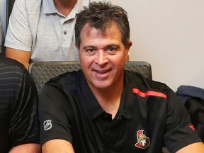 Senators associate coach Jack Capuano