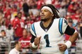 Quarterback Cam Newton is set to start for the Carolina Panthers this week.