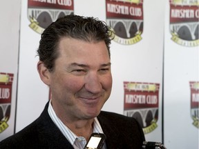 Pittsburgh Penguins owner Mario Lemieux during a media event for the Kinsmen Sports Celebrity Dinner at the Holiday Inn in Saskatoon, SK on Friday, February 3, 2017.