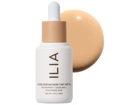 Ilia Super Serum Skin Tint SPF 40 Foundation.