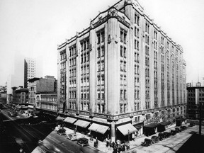 David Spencer Ltd. department store at 515 West Hastings Street, 1930s. Vancouver Archives AM1495-: CVA 1495-32