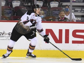 The Vancouver Giants acquired defenceman Evan Toth from the Calgary Hitmen on Nov. 5 for a sixth round draft pick.