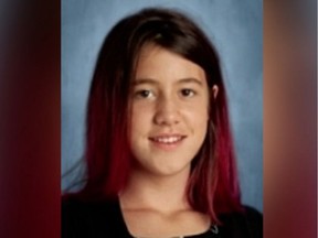 Maya Steenbergen, 12, of Richmond was reported missing on Tuesday at 4:21 p.m. She was last seen by her mother in Richmond on Nov. 22 around noon.