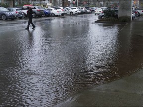 A rainfall warning remains in effect for Metro Vancouver and the Fraser Valley from Saturday to Sunday afternoon.