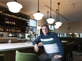 VANCOUVER,BC:NOVEMBER 8, 2021 -- Mike Jeffs, owner of Oddfish Restaurant, poses for a photo in Vancouver, BC, November, 8, 2021. Jeffs is part of a business advocacy group calling for the rights of business owners to vote in municipal elections. (Richard Lam/PNG) (For Dan Fumano) 00066053A [PNG Merlin Archive]