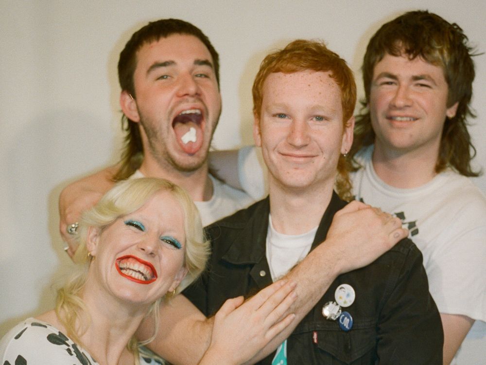 Aussie punksters Amyl and the Sniffers perform at the Rickshaw Theatre on May 10.