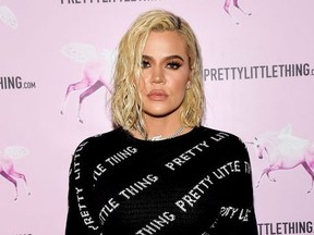 Khloé Kardashian attends the PrettyLittleThing LA Office Opening Party on Feb. 20, 2019 in Los Angeles.